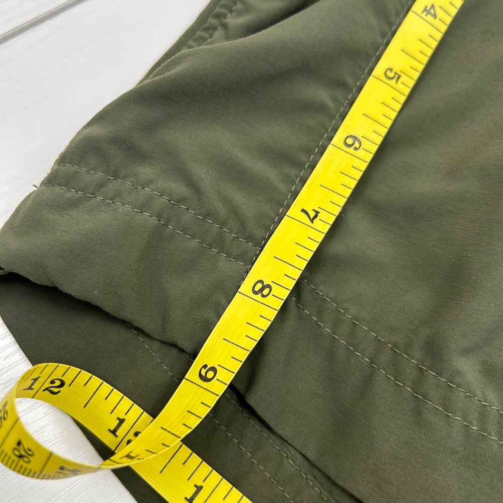 Mountain Hardwear Hiking Shorts Mens 34 Green Nylon Belted Gorpcore OM5393 - Picture 8 of 9